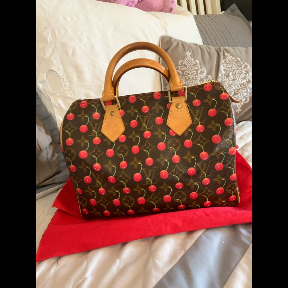 ❌SOLD❌Louis Vuitton Speedy 25 🍒 Takashi Murakami - Picture 1 of 7